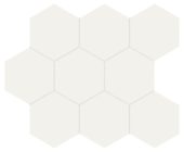 Monoforma 4" Hex Moonlight Silk | Gramercy Kitchen and Bath