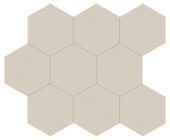 Monoforma 4" Hex Oasis Silk | Gramercy Kitchen and Bath