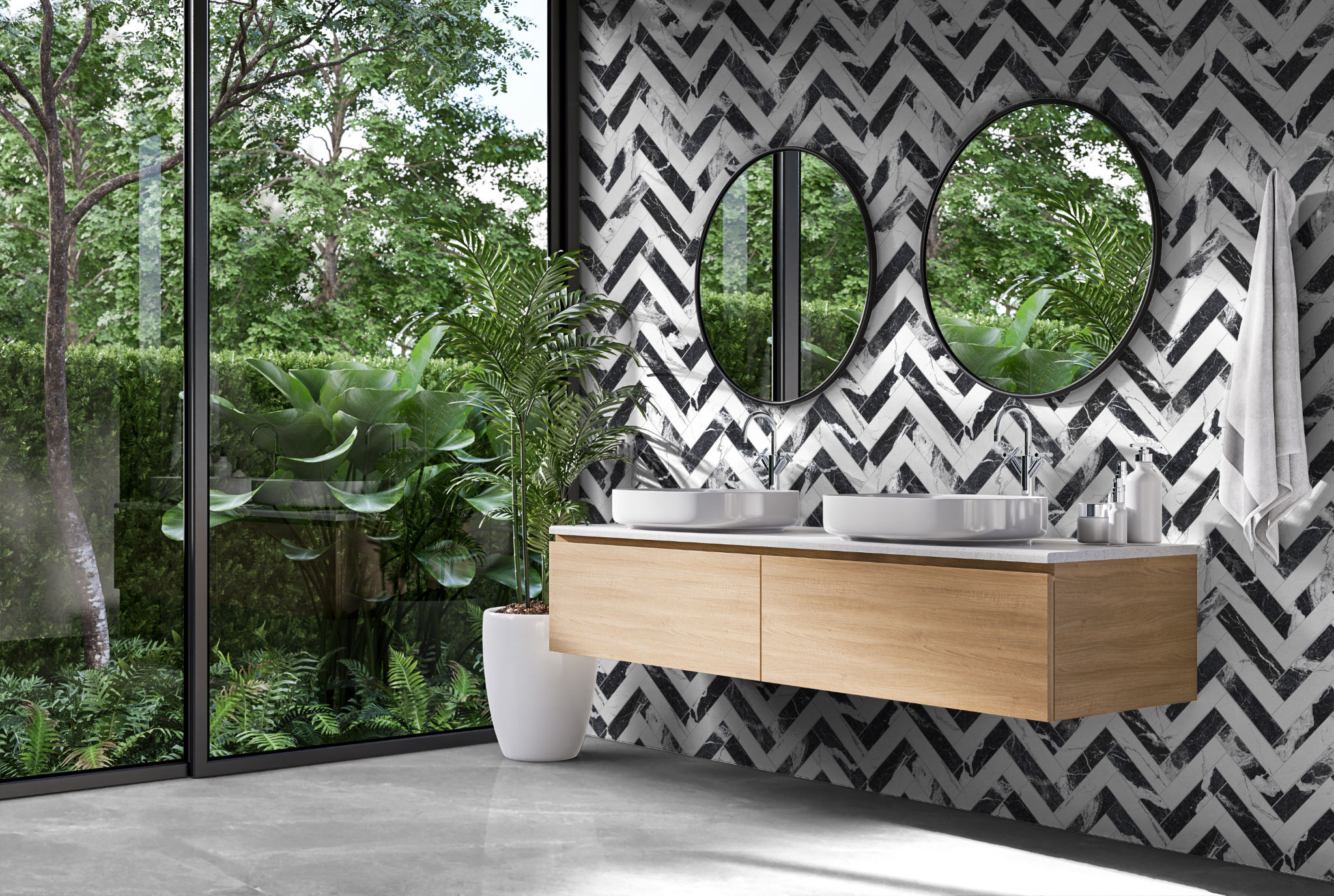 Obsession Nero & Statuario  | Gramercy Kitchen and Bath