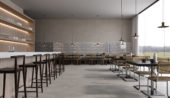 Obsidian Silver Beveled Hexagon Mosaic | Gramercy Kitchen and Bath