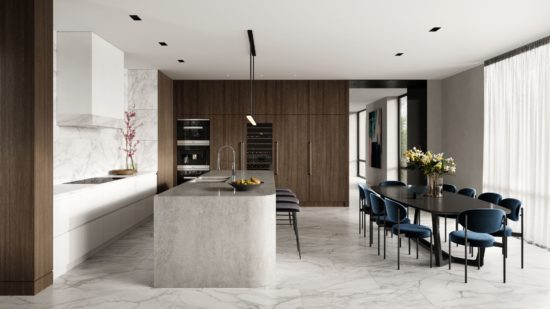 Plata 24x48 Statuario Brina Matte | Gramercy Kitchen and Bath