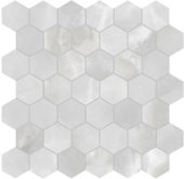 Plata Onyx Crystallo 2 Hexagon Matte | Gramercy Kitchen and Bath