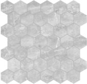 Plata Perla Grigia 2 Hexagon Matte | Gramercy Kitchen and Bath