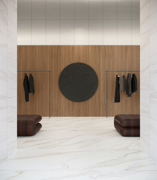 Royal Stoneworks 12X24 Crown Calacatta Honed | Gramercy Kitchen and Bath