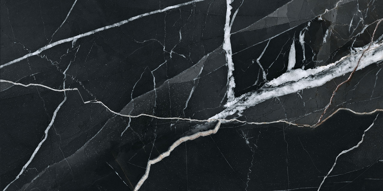 Royal Stoneworks 12X24 Regal Black Vein Vintage | Gramercy Kitchen and Bath