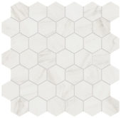 Royal Stoneworks 2" Italian Cream Vein Hex | Gramercy Kitchen and Bath