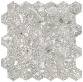 Royal Stoneworks 2" Regal Fossil Vein Hex | Gramercy Kitchen and Bath