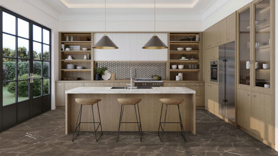 Royal Stoneworks 24X24 Regal Brown Marble Honed | Gramercy Kitchen and Bath