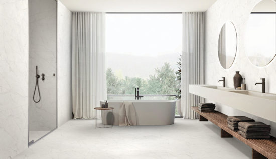 Royal Stoneworks 24X48 Cloudstone White Honed | Gramercy Kitchen and Bath