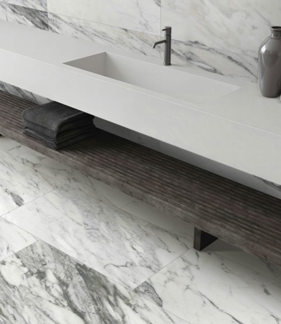 Royal Stoneworks 24X48 Regal White Vein Polished | Gramercy Kitchen and Bath
