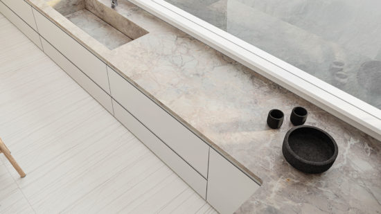 Royal Stoneworks 24X48 Tuscan White Vein Polished | Gramercy Kitchen and Bath