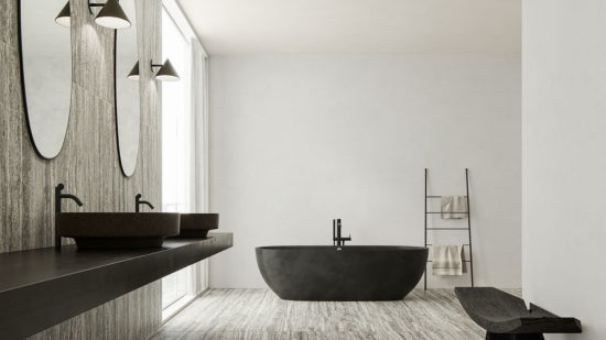 Royal Stoneworks 36X72 Regal Grey Vein Honed | Gramercy Kitchen and Bath