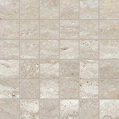 Saturnia 2x2 Mosaic Silver Matte | Gramercy Kitchen and Bath