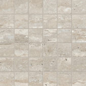 Saturnia 2x2 Mosaic Silver Matte | Gramercy Kitchen and Bath