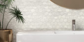 Saturnia 3x3 Hex Roman Matte | Gramercy Kitchen and Bath