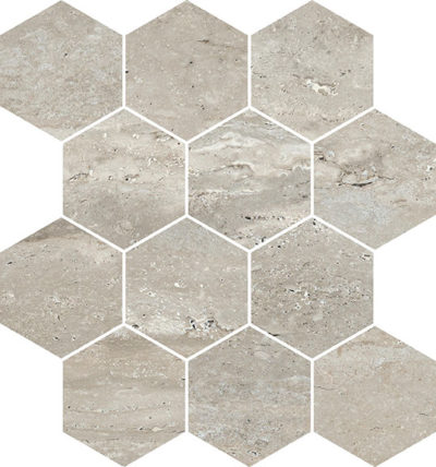 Saturnia 3×3 Hex Silver Matte