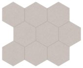Serena 4" Hex Crater | Gramercy Kitchen and Bath