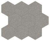 Serena 4" Hex Dusk | Gramercy Kitchen and Bath