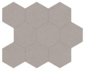Serena 4" Hex Pewter | Gramercy Kitchen and Bath