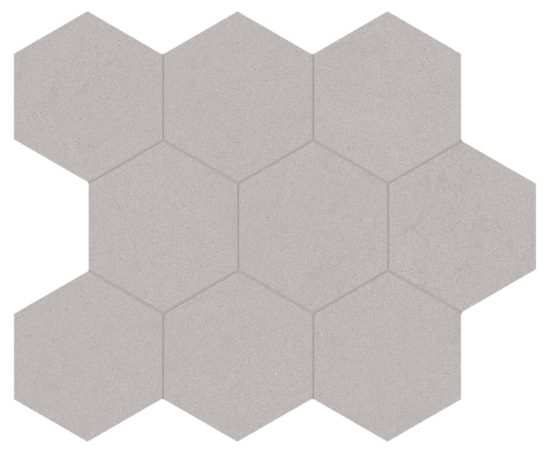 Serena 4″ Hex Shale