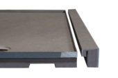 Shower Pan 30x60 Concrete Sand | Gramercy Kitchen and Bath