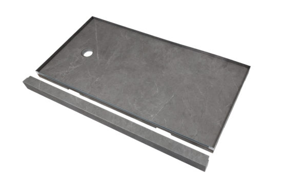 Shower Pan 30x60 Graphite Slate