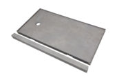 Shower Pan 30x60 Urban Concrete | Gramercy Kitchen and Bath