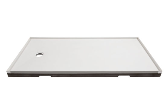 Shower Pan 30x60 Vivid White | Gramercy Kitchen and Bath
