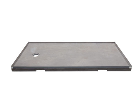 Shower Pan 32x60 Urban Concrete | Gramercy Kitchen and Bath