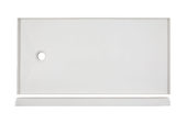 Shower Pan 32x60 Vivid White | Gramercy Kitchen and Bath