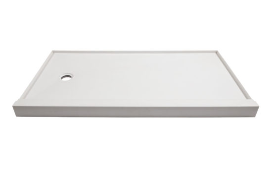 Shower Pan 32x60 Vivid White | Gramercy Kitchen and Bath