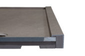 Shower Pan 36x60 Concrete Sand | Gramercy Kitchen and Bath