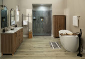 Shower Pan 36x60 Graphite Slate | Gramercy Kitchen and Bath