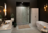 Shower Pan 36x60 Urban Concrete | Gramercy Kitchen and Bath