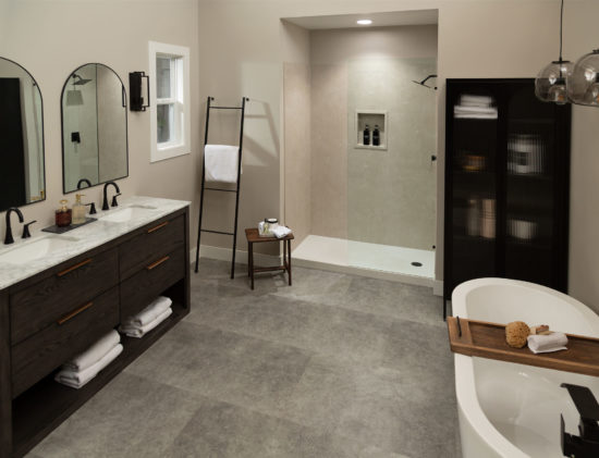 Shower Pan 36x60 Vivid White | Gramercy Kitchen and Bath