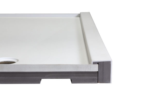 Shower Pan 36x60 Vivid White | Gramercy Kitchen and Bath