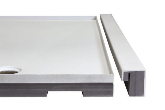 Shower Pan 36x60 Vivid White | Gramercy Kitchen and Bath