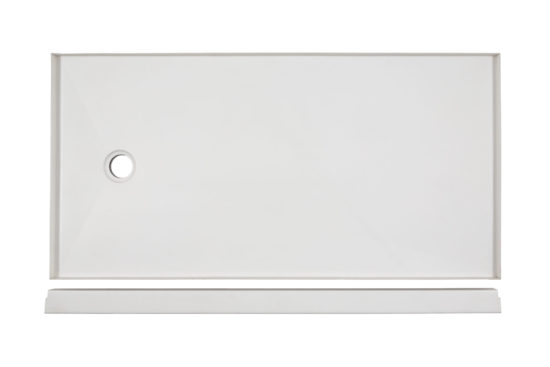 Shower Pan 36x60 Vivid White | Gramercy Kitchen and Bath