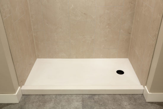 Shower Pan 36x60 Vivid White | Gramercy Kitchen and Bath