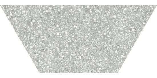 Station 10x24 Ash Half Hexagon | Gramercy Kitchen and Bath