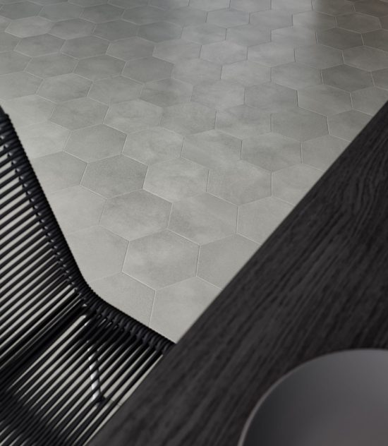 Tapestri 8.5 Wool Hexagon | Gramercy Kitchen and Bath