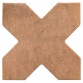 Tuscany 6x6 Cross Mud | Gramercy Kitchen and Bath