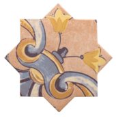 Tuscany 6x6 Star Lacock | Gramercy Kitchen and Bath
