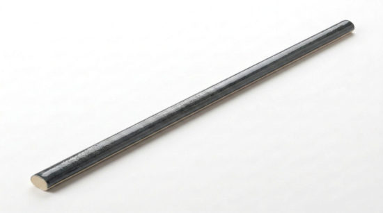 Aruba Coal Gloss .39x9 Trim | Gramercy Kitchen and Bath