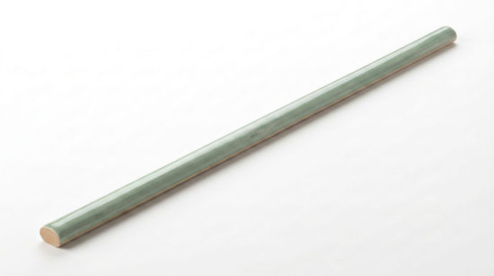 Aruba Moss Gloss .39x9 Trim | Gramercy Kitchen and Bath