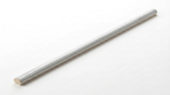 Aruba Silver Gloss .39x9 Trim | Gramercy Kitchen and Bath