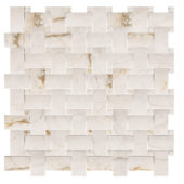 Treasure II Perfect Calacatta 1x2 Basketweave | Gramercy Kitchen and Bath